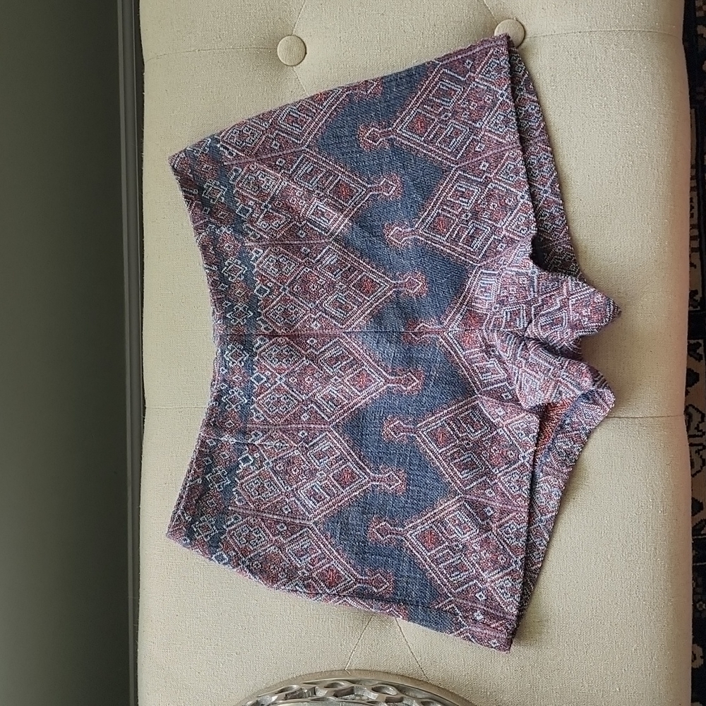 Ecote embroidered shorts